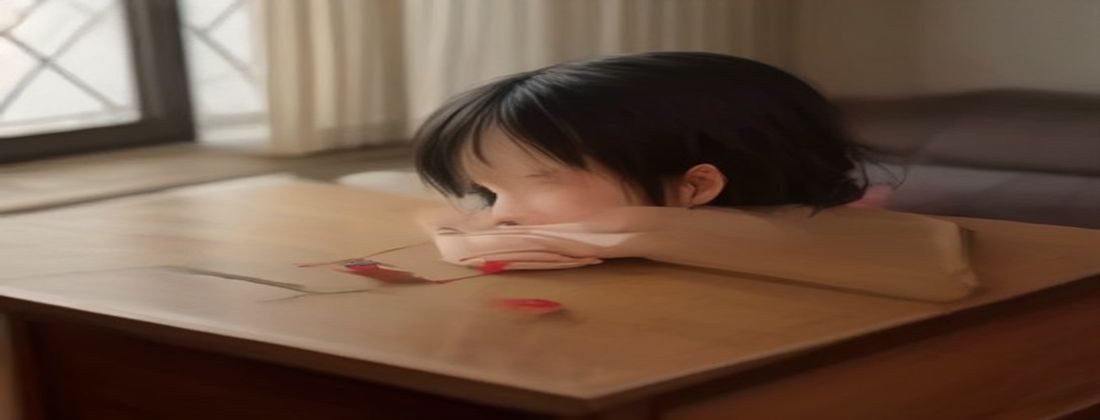 蘑菇视频平台首页界面截图风格插画，砖红色调，展示多分类视频缩略图排列，界面简洁现代